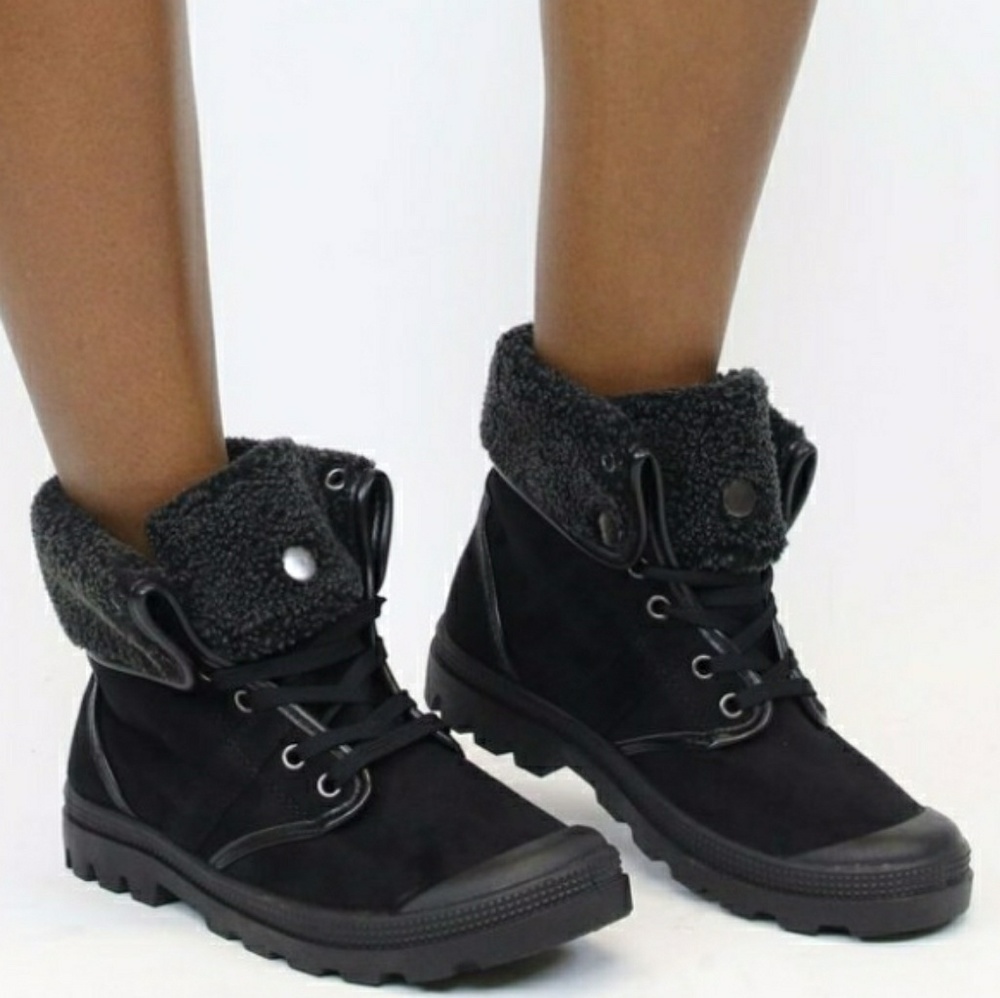 Fold over boots